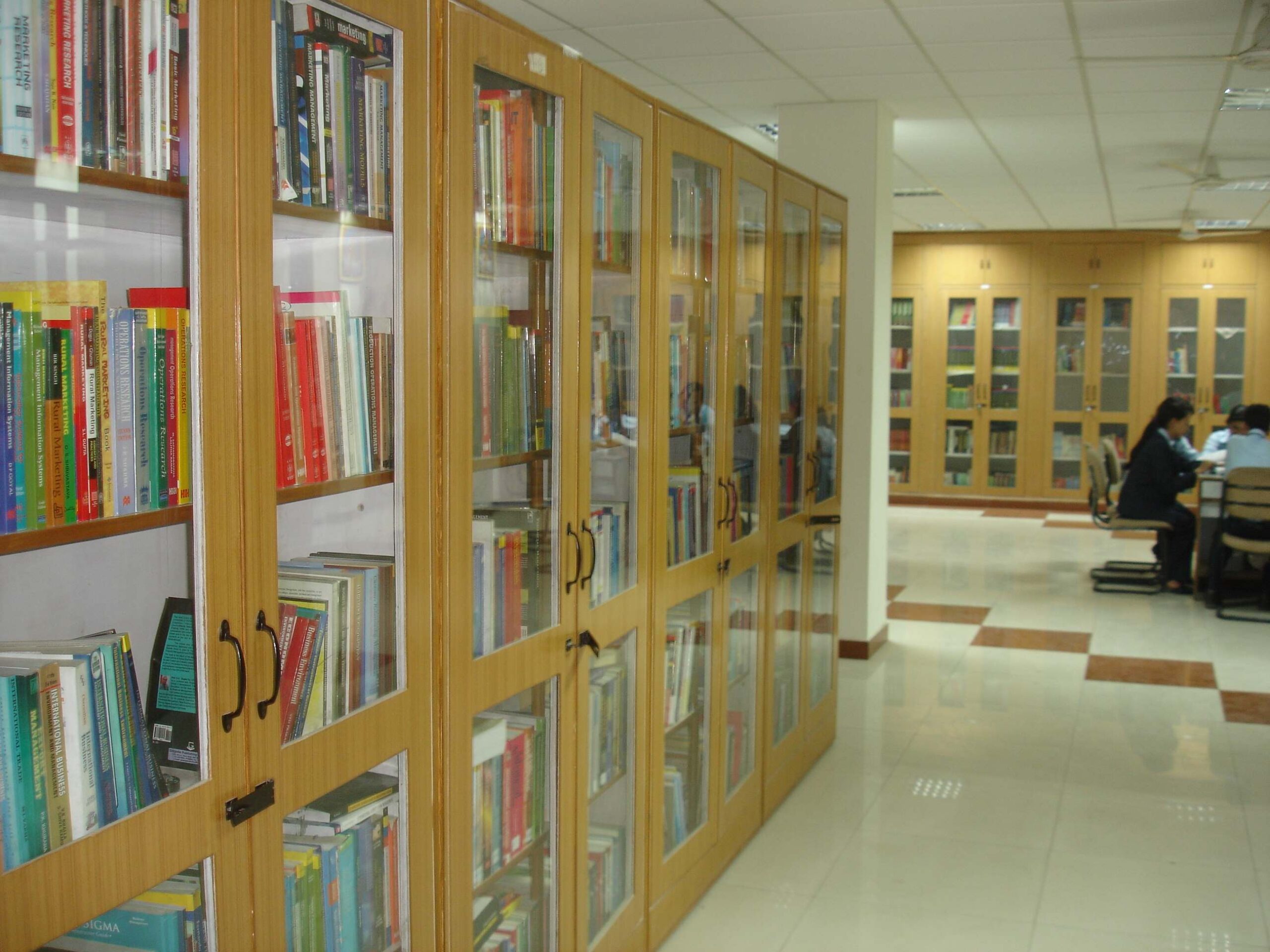 Library interior