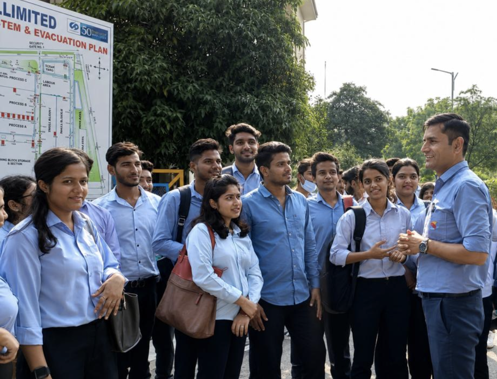 Ishan BBA students visit industry for learning, exposure, and leadership development.