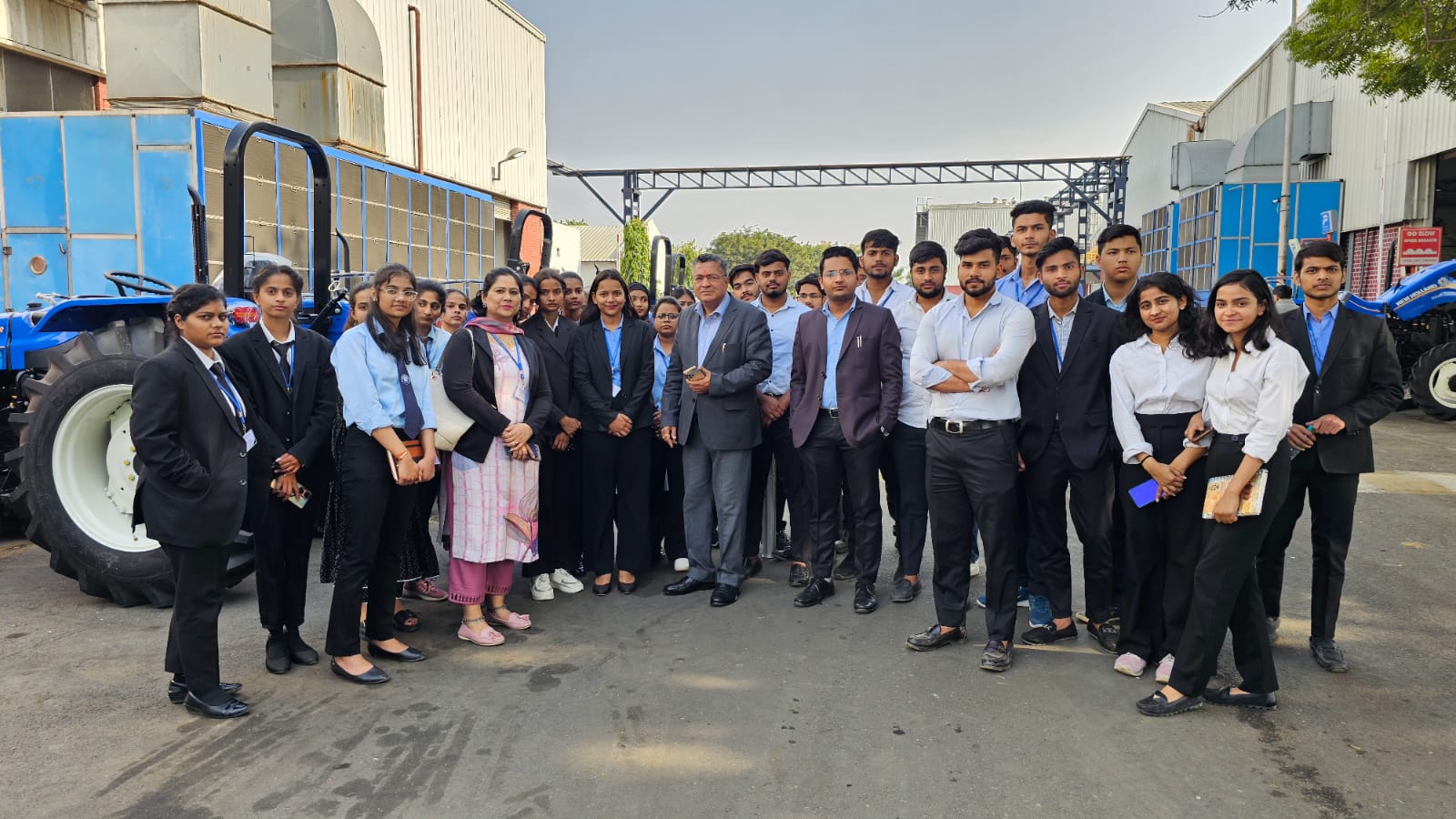 Industrial Visit to New Holland Agriculture