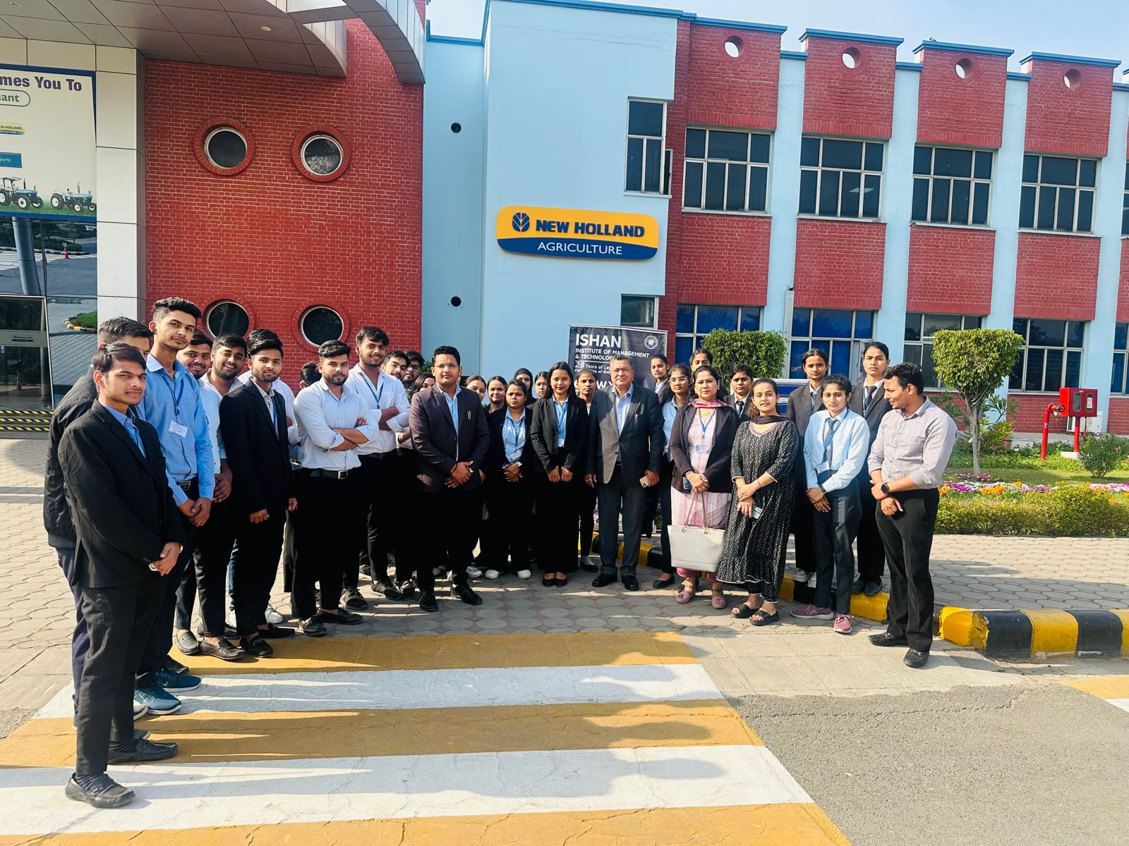 Industrial visits build Ishan BBA students' corporate understanding.