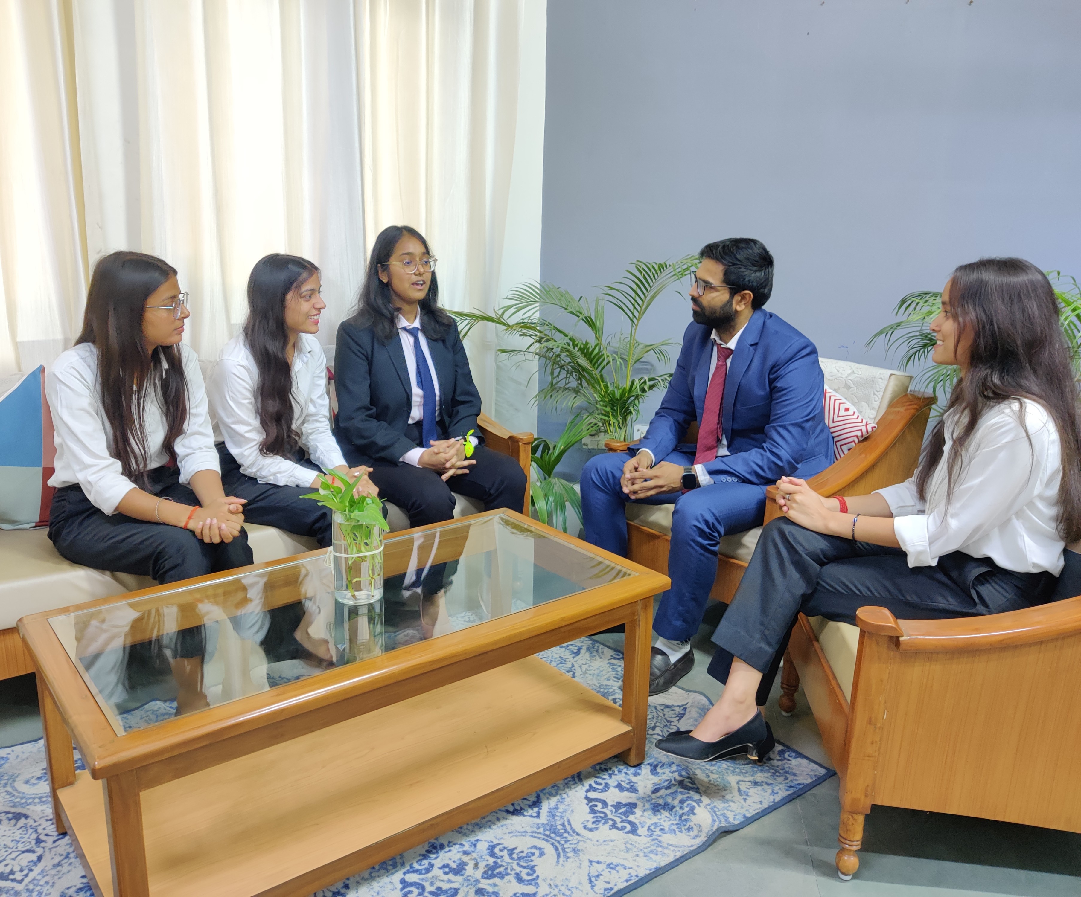 Students at Ishan gain corporate skills via mentors and industry experts.