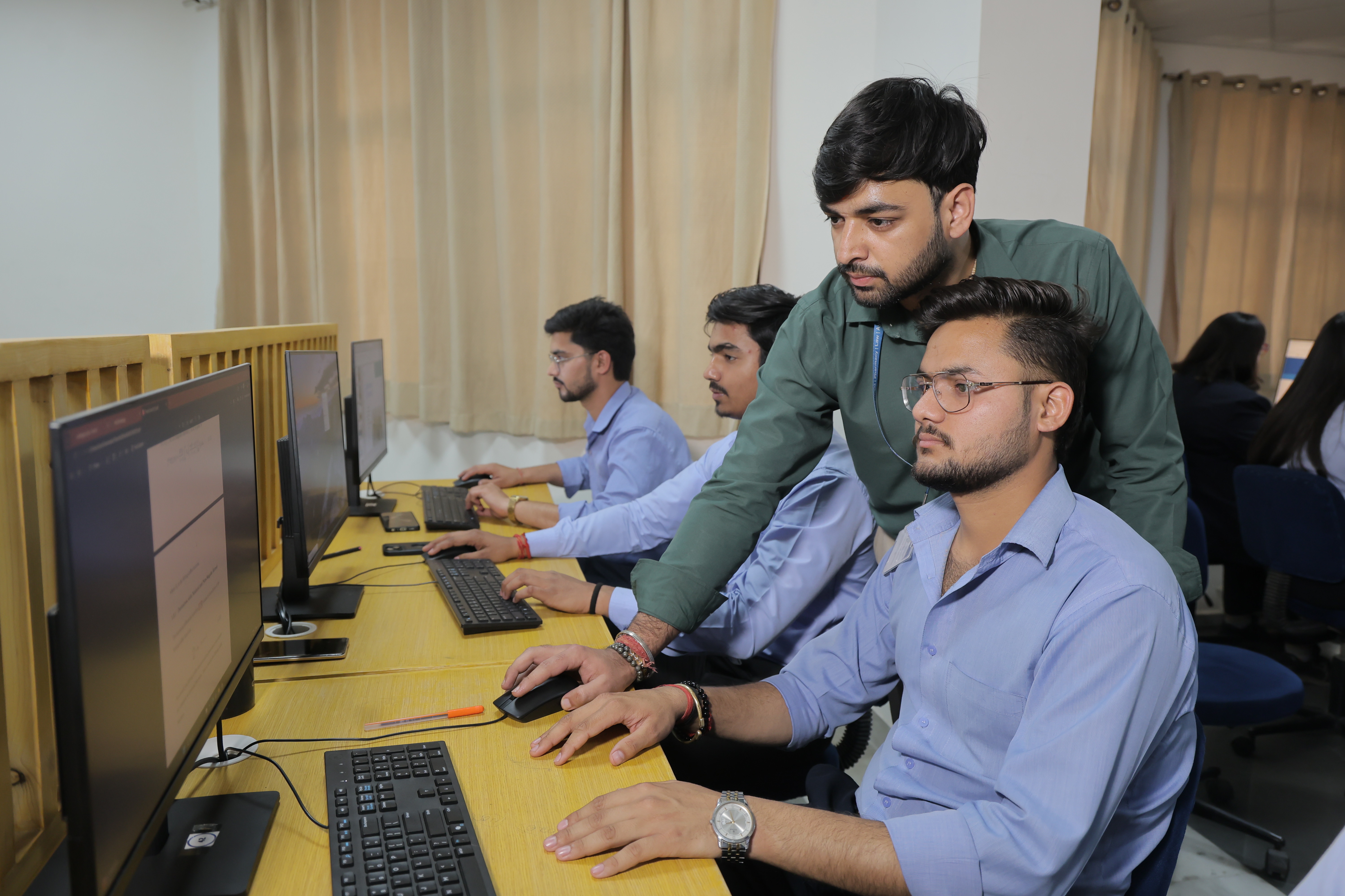 BCA Computer Lab Skill Development Session Ishan IIMT