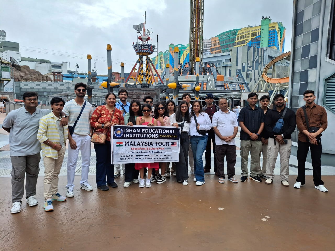 Ishan IIMT students gaining global exposure through Malaysia educational tour.